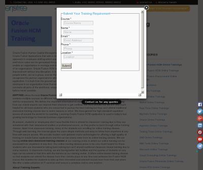 Oracle Fusion HCM Training Institute