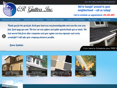 CR Gutters, Inc