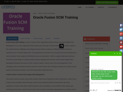 Oracle Fusion SCM Training Institute