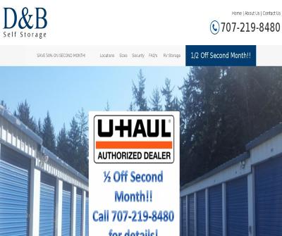 D & B Self Storage in Crescent City, CA