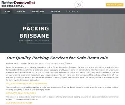 Better Removalists Brisbane