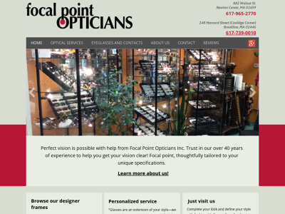 Focal Point Opticians Inc.