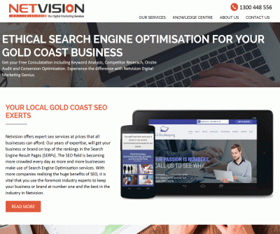 Netvision Bundall, Australia Search Engine Optimization Adwords Management Gold Coast