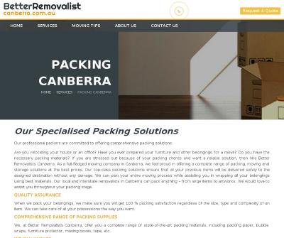 Better Removalists Canberra