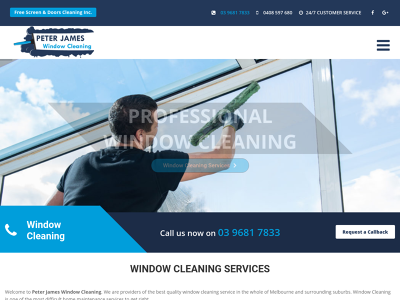 Peter James Window Cleaning Melbourne