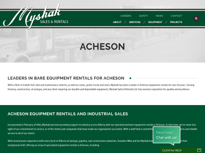 Myshak Sales & Rentals Ltd