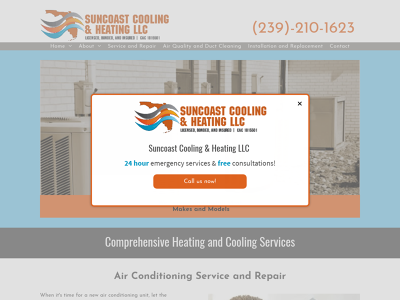 Suncoast Cooling & Heating LLC