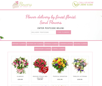 Flowers By Post UK