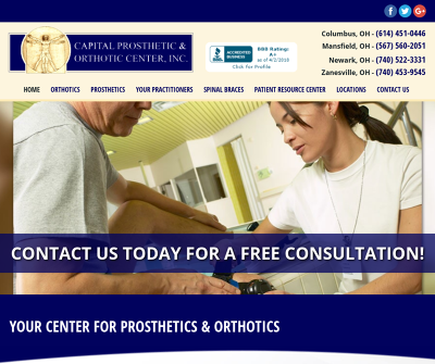 Capital Prosthetics and Orthotics Center, Inc.