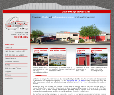 Canyon Road Self Storage