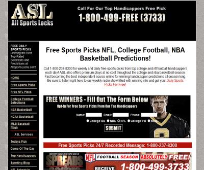 All Sports Locks - Free Picks