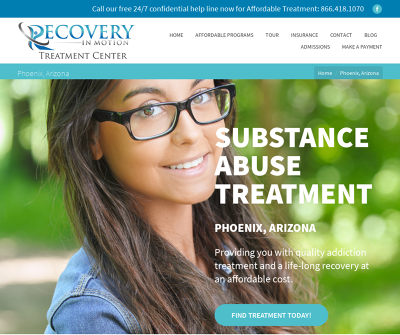 Recovery in Motion Phoenix, AZ Drug Detox Alcohol Detox Residential Rehab Program