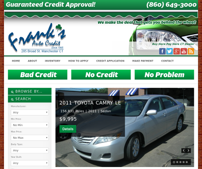 Frank's Auto Credit