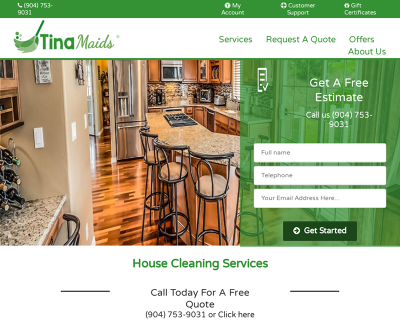 Tina Maids Florida Regular Cleaning Recurring Cleaning Periodic Cleaning Occasional Cleaning