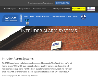 Intruder Alarms Glasgow United Kingdom Home CCTV Installation, Intruder Alarms Systems 
