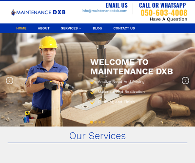 Professional Handyman in Dubai Carpentry Work Plumbing Work Painting Work Electrical Work