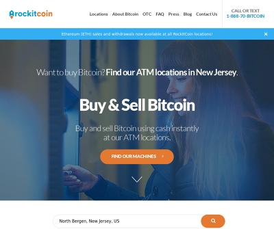 RockItCoin Bitcoin ATM