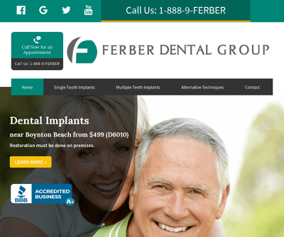 Ferber Dental Group Florida Endosteal Implants Subperiosteal Implants Initial Implant Consualtation