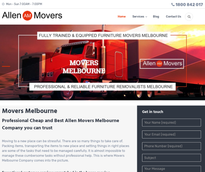 Allen Movers - Cheap Movers Melbourne