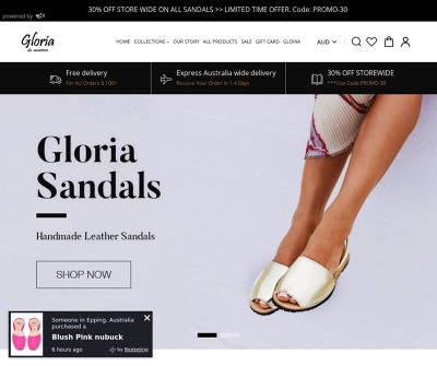 Gloria Sandals