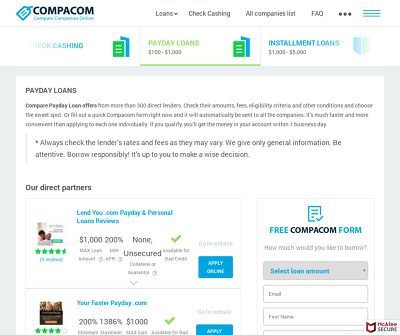 COMPACOM – COMPARE COMPANIES ONLINE