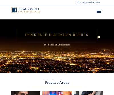 Blackwell Law Office, PLLC Phoenix,AZ Criminal Defense DUI Defense Personal Injury