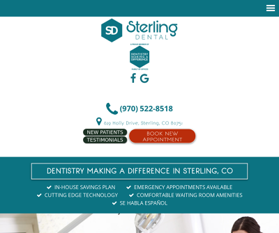 Sterling Dental Sterling, CO Professional Teeth Cleaning Athletic Mouth Guards Gentle Tooth Extractions