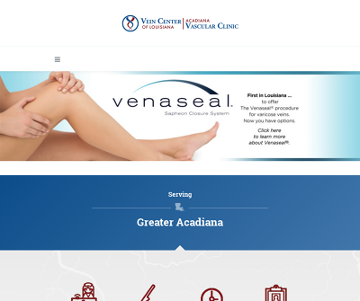 Vein Center of Louisiana Varicose Veins Reticular Veins Spider Veins Chronic Venous Insufficiency 