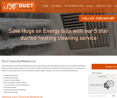 SK Duct Cleaning Melbourne, Australia Duct Repair Economical 100% Insured & Guaranteed 