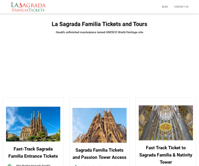 SAGRADA FAMILIA TICKETS