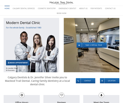 Macleod Trail Dental Calgary, Canada Family Dentistry Cosmetic Dentistry TMJ Treatment