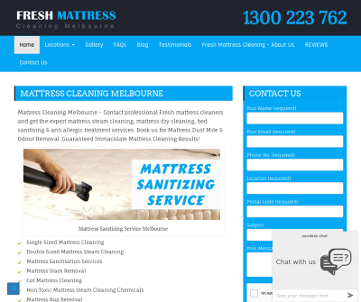 Mattress Cleaning Melbourne, Australia Single Sized Mattress Cleaning Stain Removal