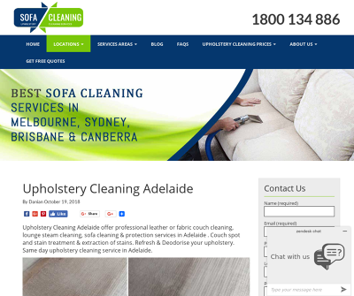 Upholstery Cleaning Adelaide, Australia Upholstery Cleaning Fabric Sofa Cleaning