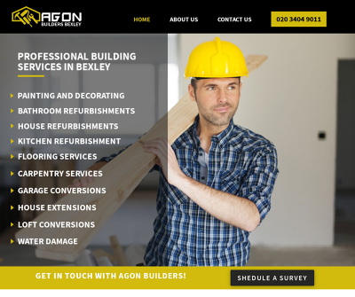 Agon Builders Bexley UK Painting & Decorating Bathroom Refurbishments 