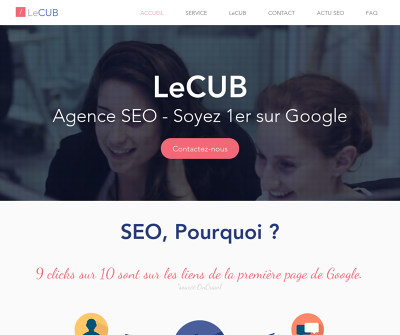 LeCUB - Agence SEO et consultant