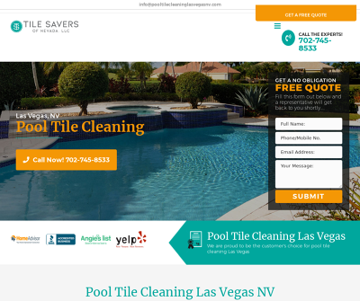 Pool Tile Cleaning Las Vegas