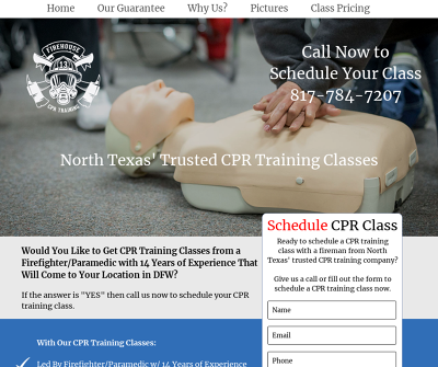 Firehouse CPR Training