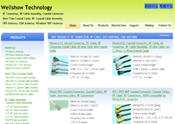 Wellshow Technology, Manufacturer Supplier of RF Cables,Coaxial Cables,RF Connectors,Coaxial Connect