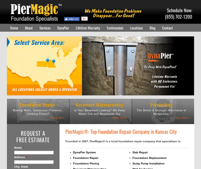 PierMagic Foundation Specialists Foundation Repair Slab Repair Bowed Wall Repair