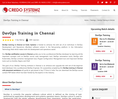 DevOps Training in Chennai