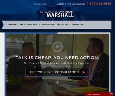 The Law Offices of Jonathan F. Marshall Paramus,NJ Criminal Process Drug Crimes