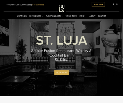 St LuJa - Restaurant, Whisky & Cocktail Bar in St. Kilda