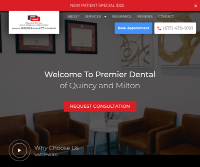 PREMIER DENTAL OF QUINCY AND MILTON