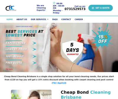 Cheap Bond Cleaning Brisbane