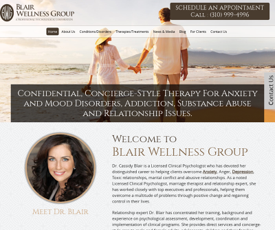 Blair Wellness Group Beverly Hills, CA Cognitive Behavioral Therapy Gestalt Therapy