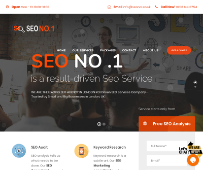 SEO NO.1 Agency London Technical Improvements & Technical Audit 