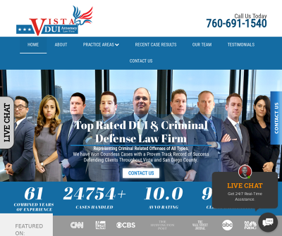 Vista DUI Attorney Law Firm