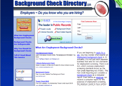 BackgroundCheckDirectory.com - What Are Pre-employment Background Checks