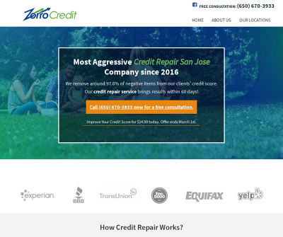 Zorro Credit | Credit Repair San Jose