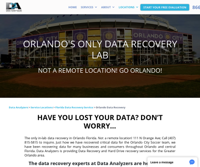 Data Analyzers Data Recovery Services